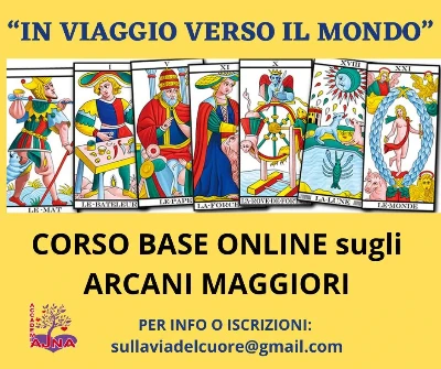Corso base sugli Arcani Maggiori dei Tarocchi